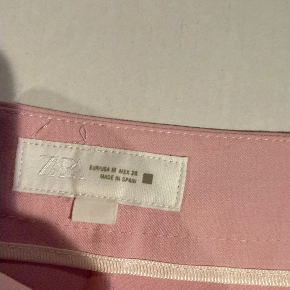 Zara Light Pink Trousers - Picture 2 of 2